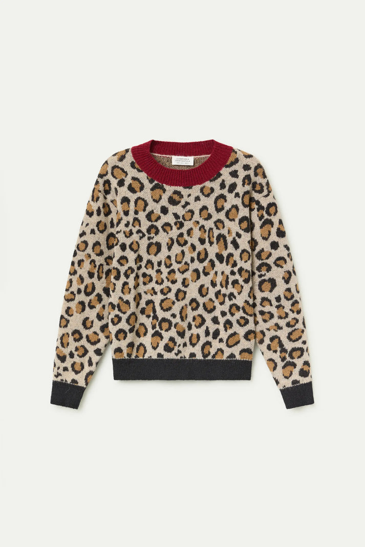 MAGLIA LEOPARD COMPANIA FANTASTICA