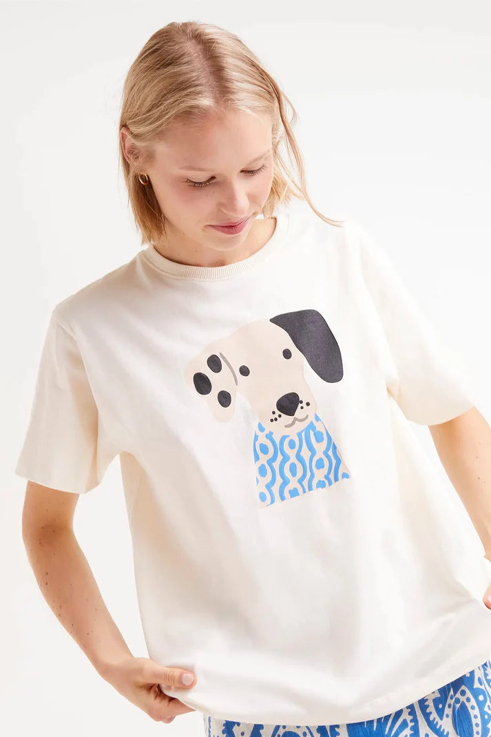 T-SHIRT CON STAMPA CANI ACQUARIA COMPANIA FANTASTICA