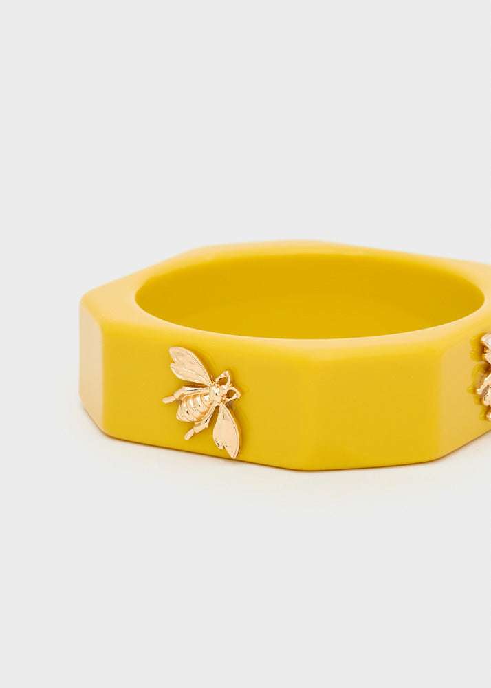 BRACCIALE BEE RIGIDO GIALLO NALÍ