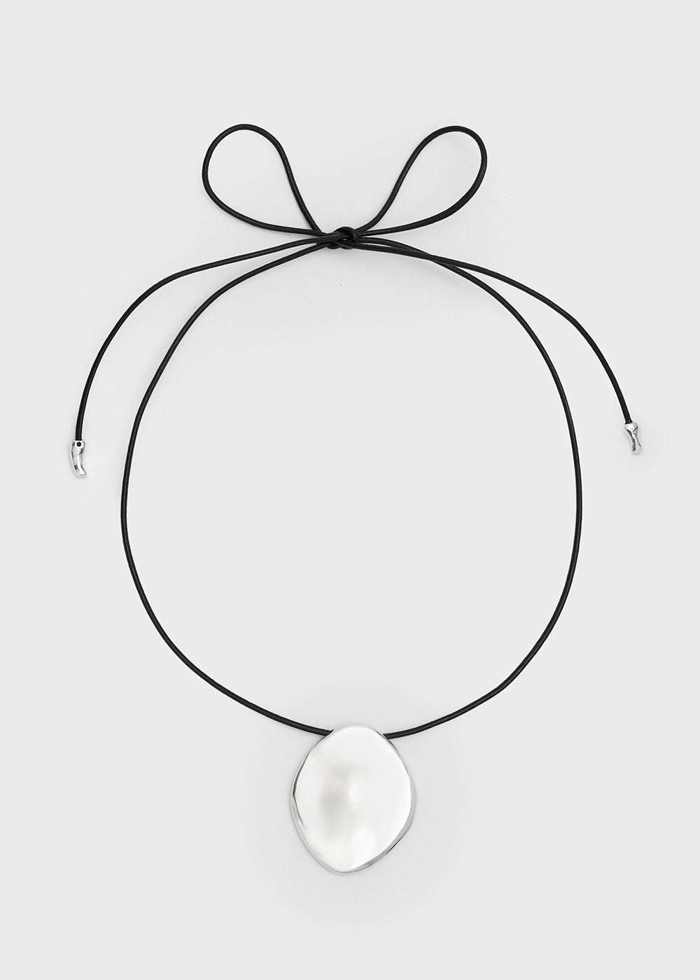 COLLANA SHELLY ROPE+CIONDOLO ARGENTO NALÍ