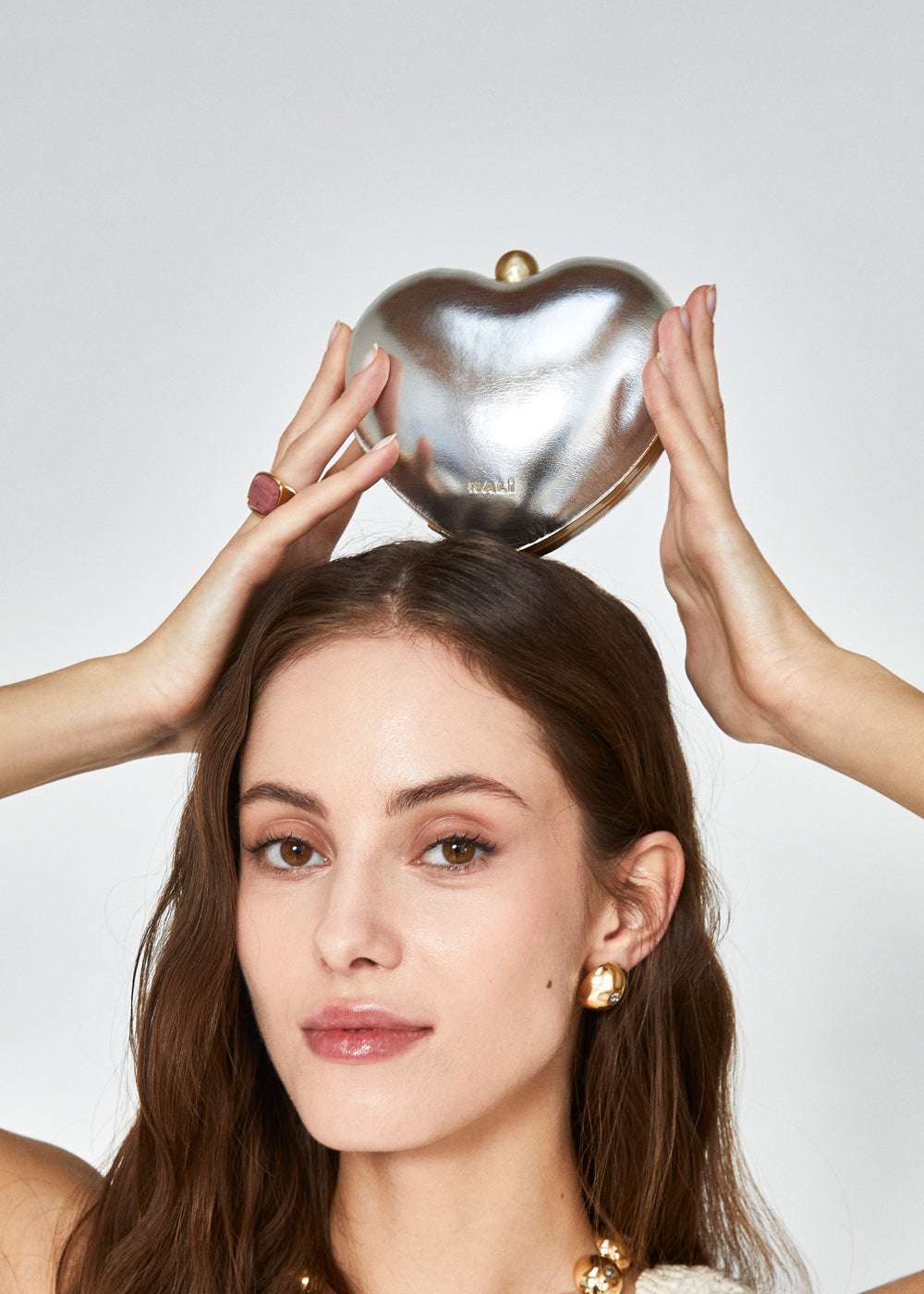 CLUTCH VERA ARGENTO NALÌ