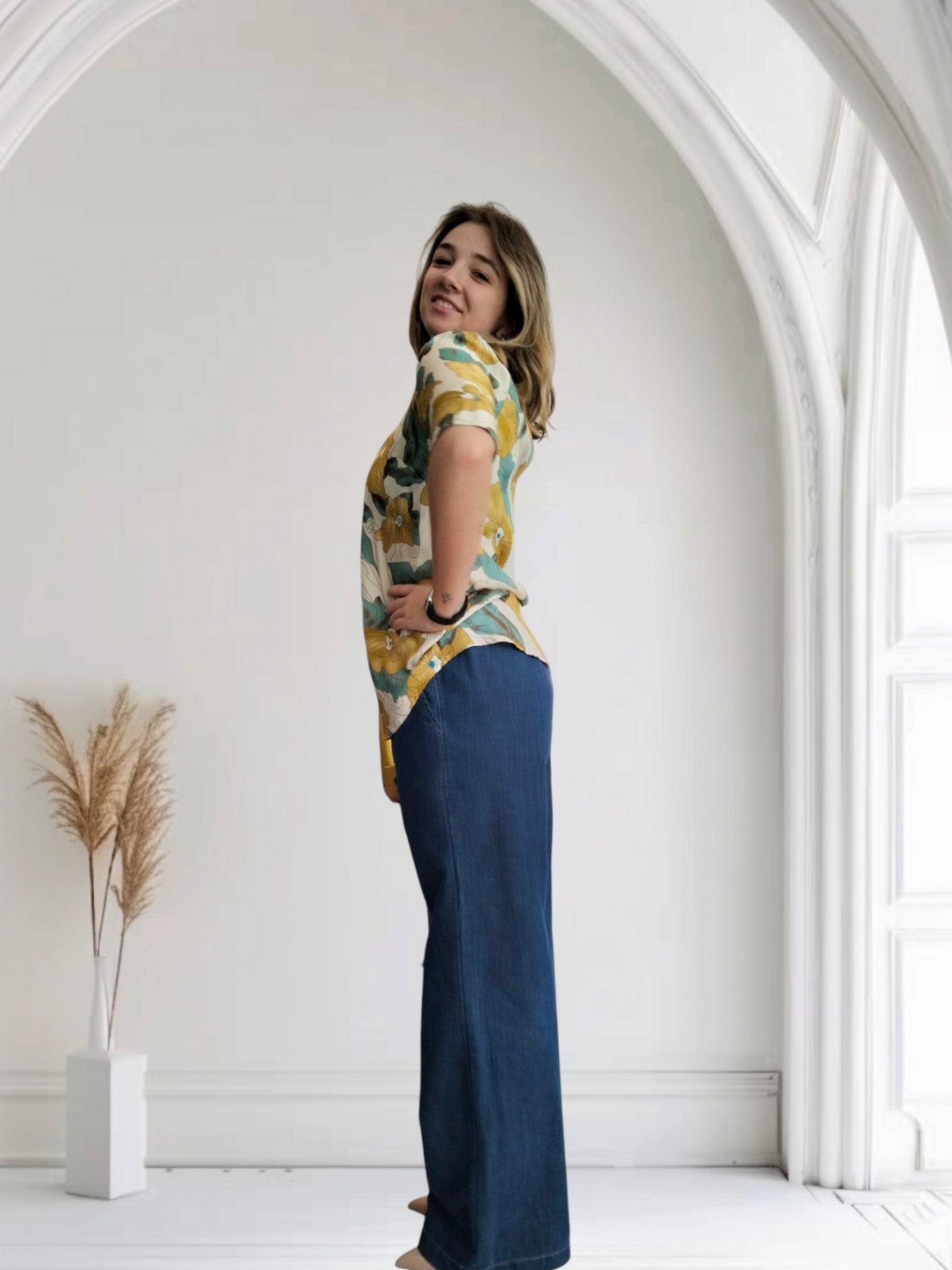 BLUSA FANTASIA FLOREALE WÙSIDE