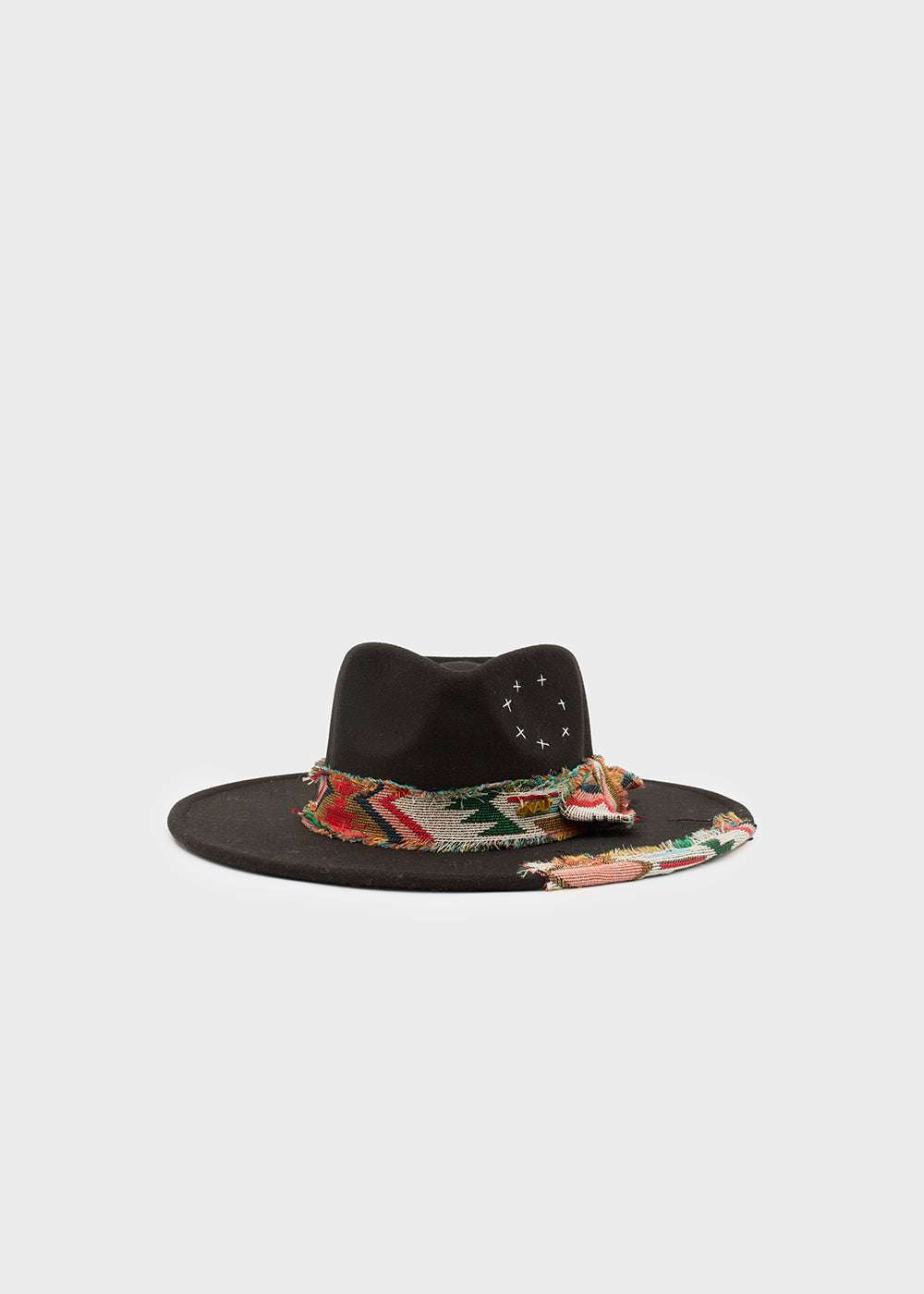 CAPPELLO JANE FALDA LARGA NASTRO NERO NALÍ