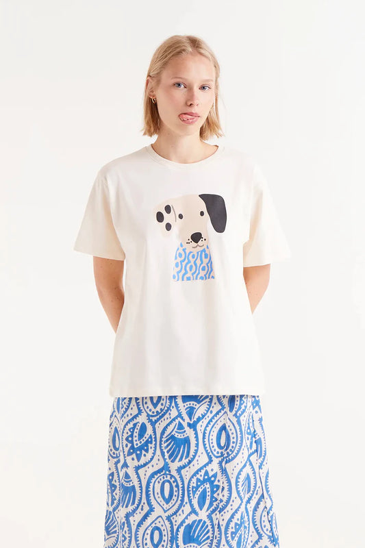 T-SHIRT CON STAMPA CANI ACQUARIA COMPANIA FANTASTICA