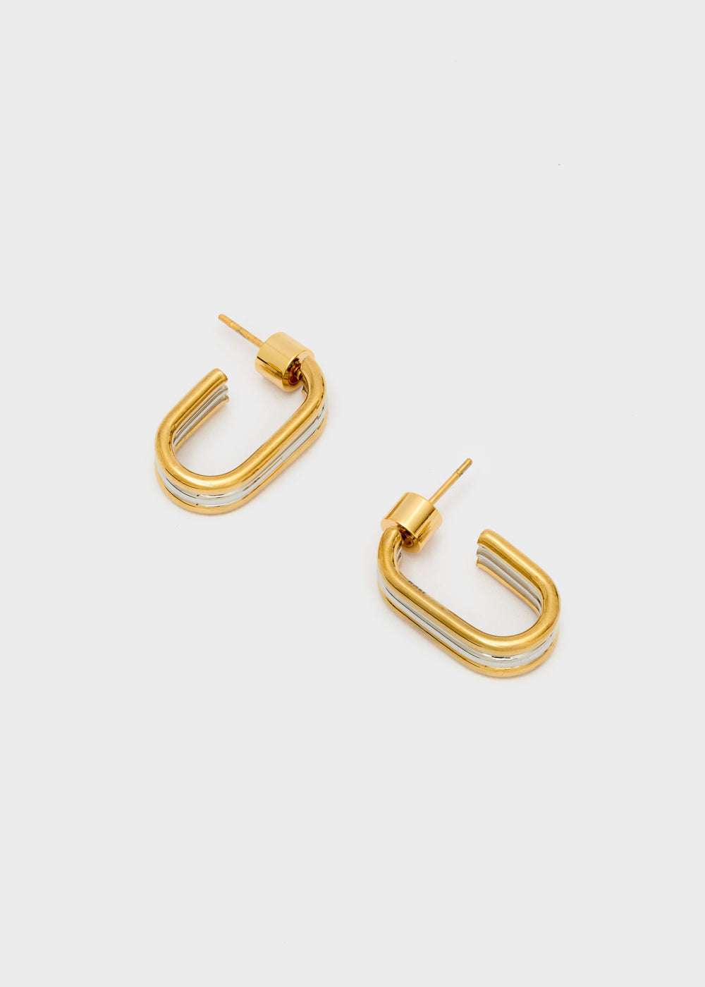 ORECCHINI OVALI APERTI ACC.INO. ORO MIX NALÍ