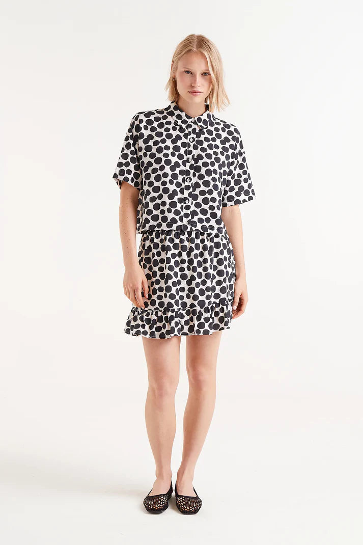 CAMICIA MANICHE CORTE FANTASIA TERRAZZO COMPANIA FANTASTICA