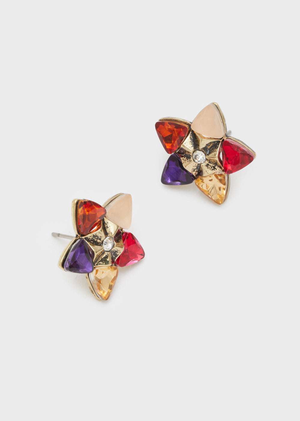 ORECCHINI STARRY LOBO VIOLA SCURO/FUCSIA NALÌ