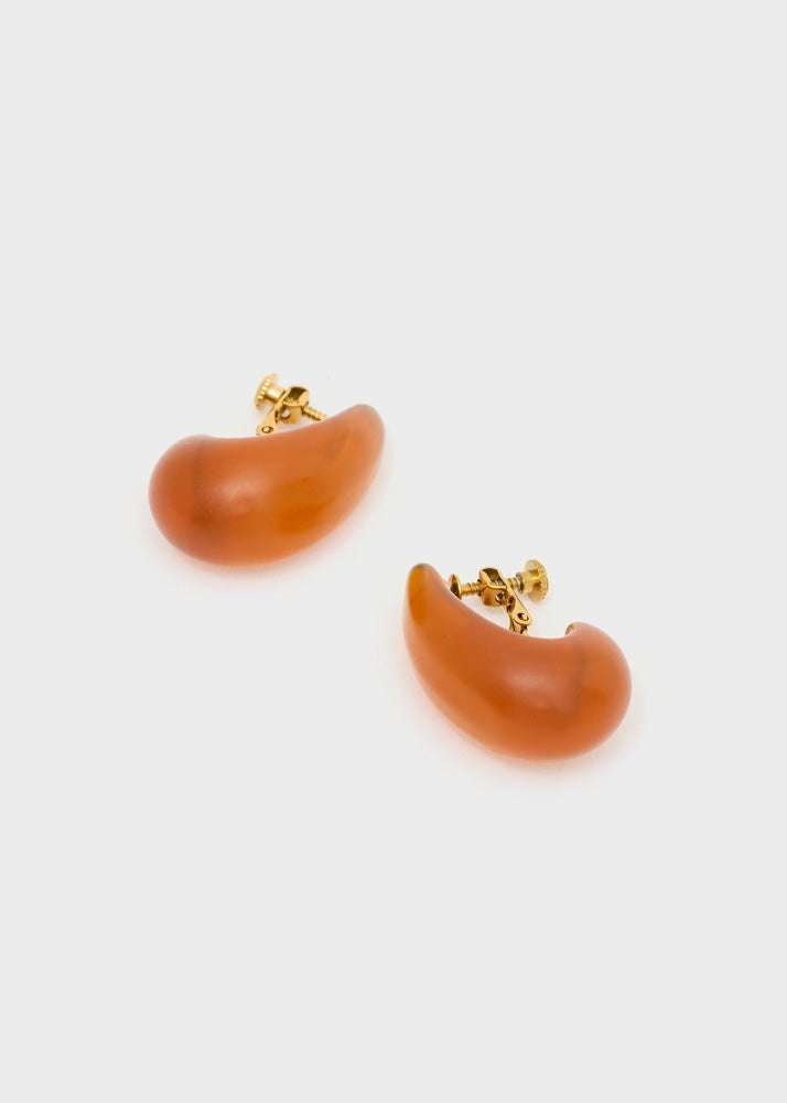 ORECCHINI WHITNEY CON CLIP ARANCIO NALÍ