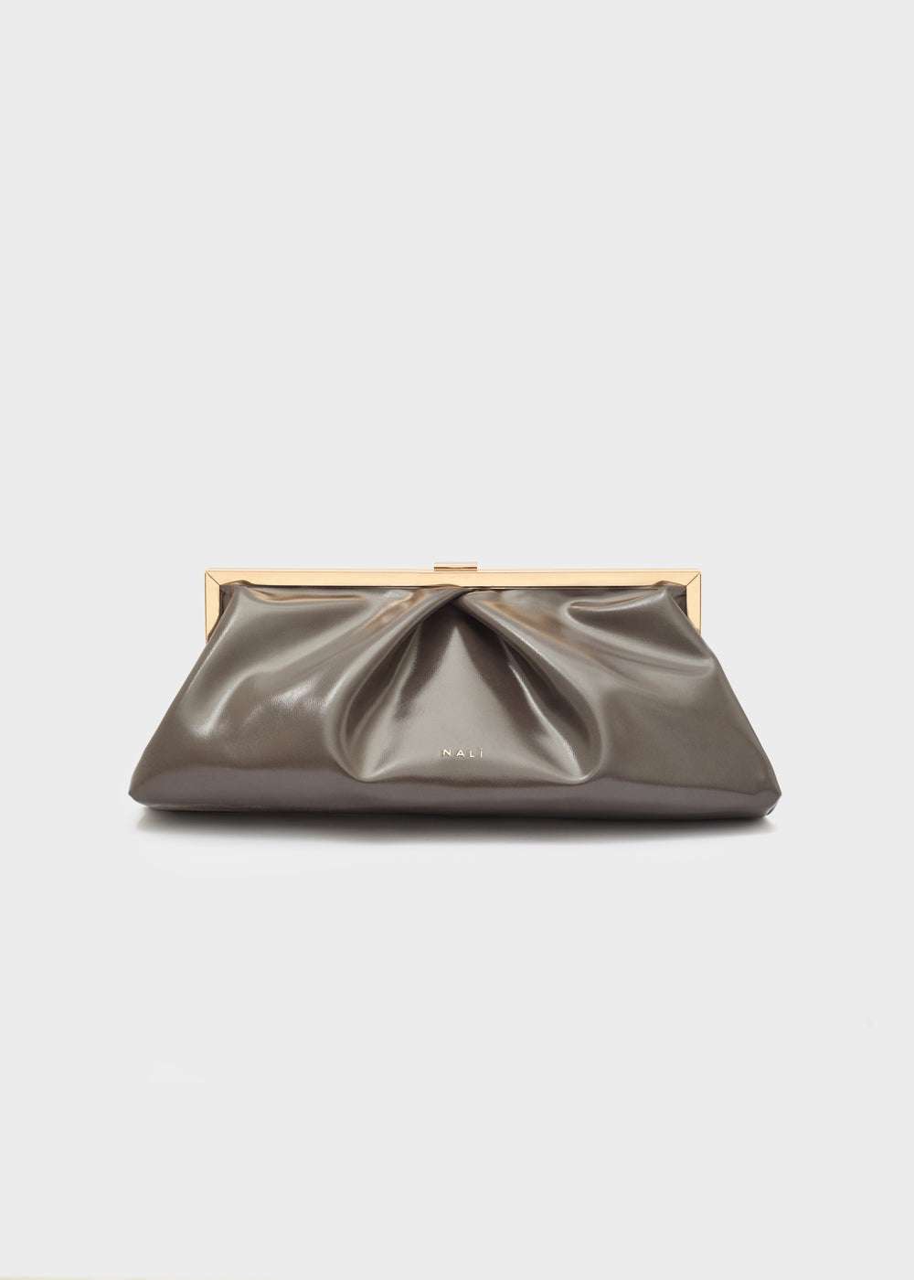 POCHETTE ALICE IN VERNICE GRIGIO NALÌ