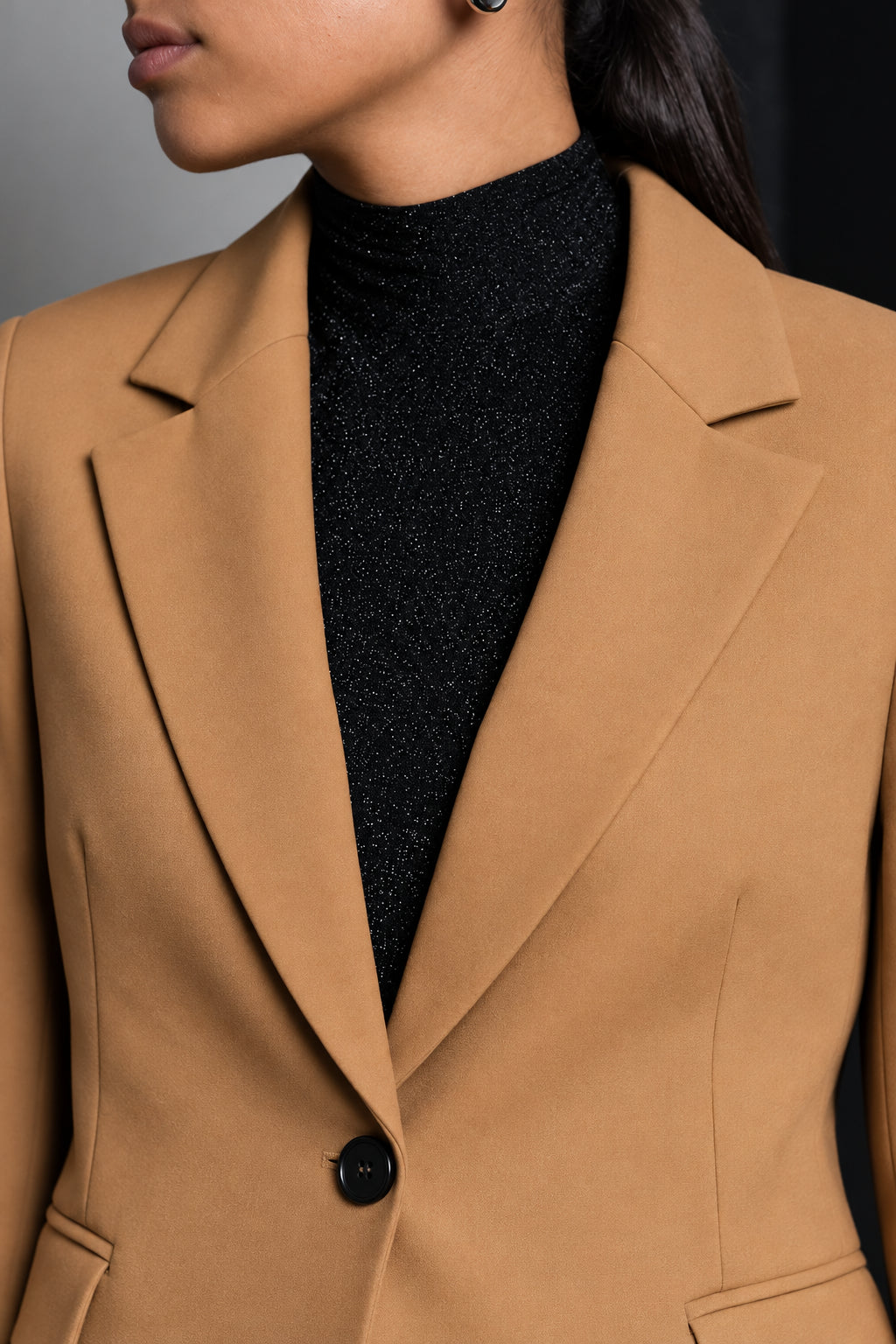 BLAZER MONOPETTO SFIANCATA A UN BOTTONE CORTECCIA KAOS JEANS