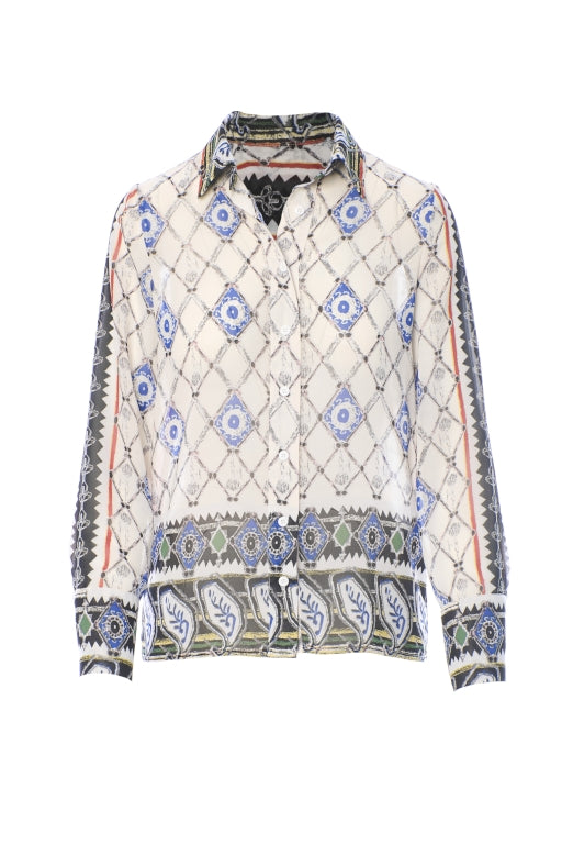 CAMICIA GREEK White ANONYME DESIGNERS