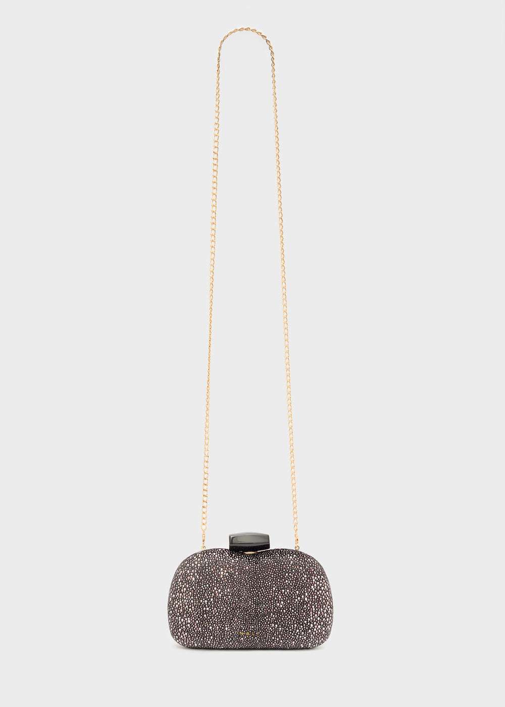 CLUTCH ELSA IN TESSUTO NERO NALÌ