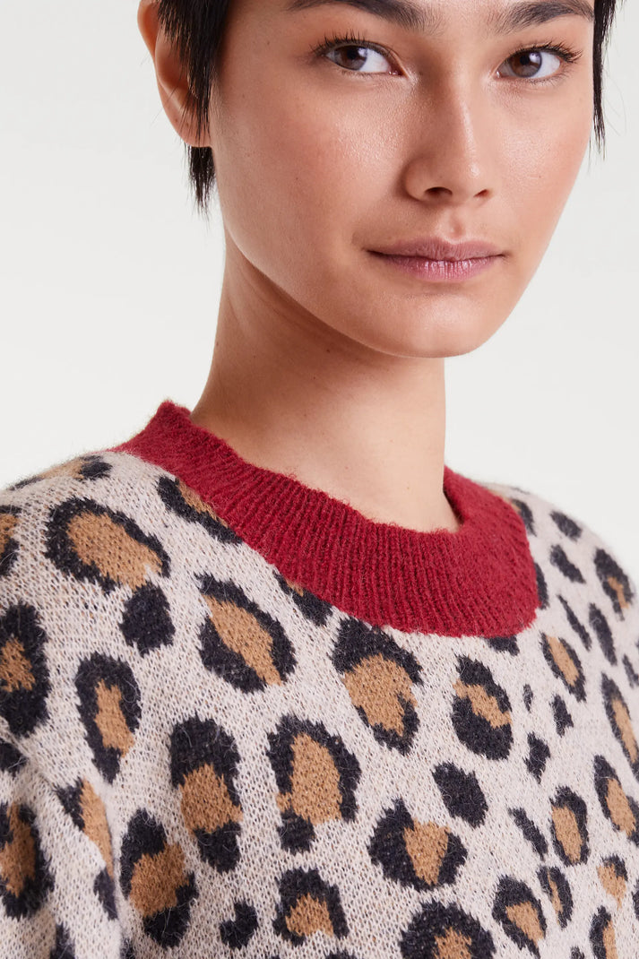 MAGLIA LEOPARD COMPANIA FANTASTICA