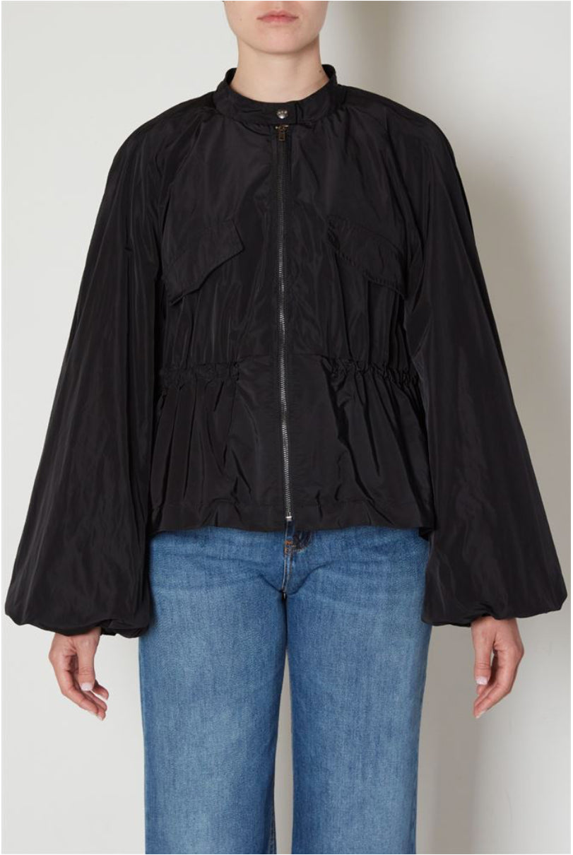 PARKA CORTO NERO KAOS