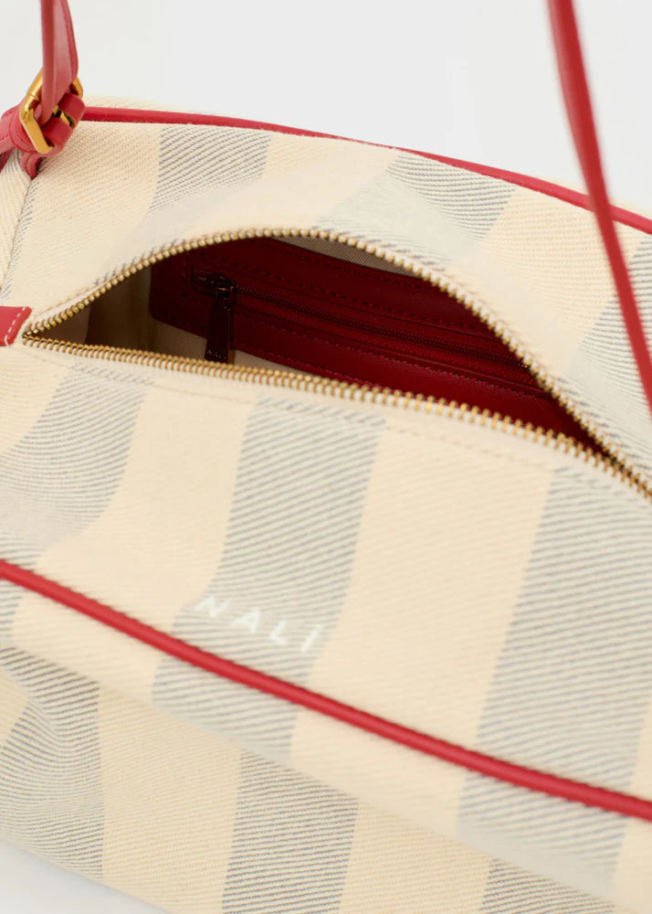 BORSA JUNE SMALL A SPALLA BLU NALÌ