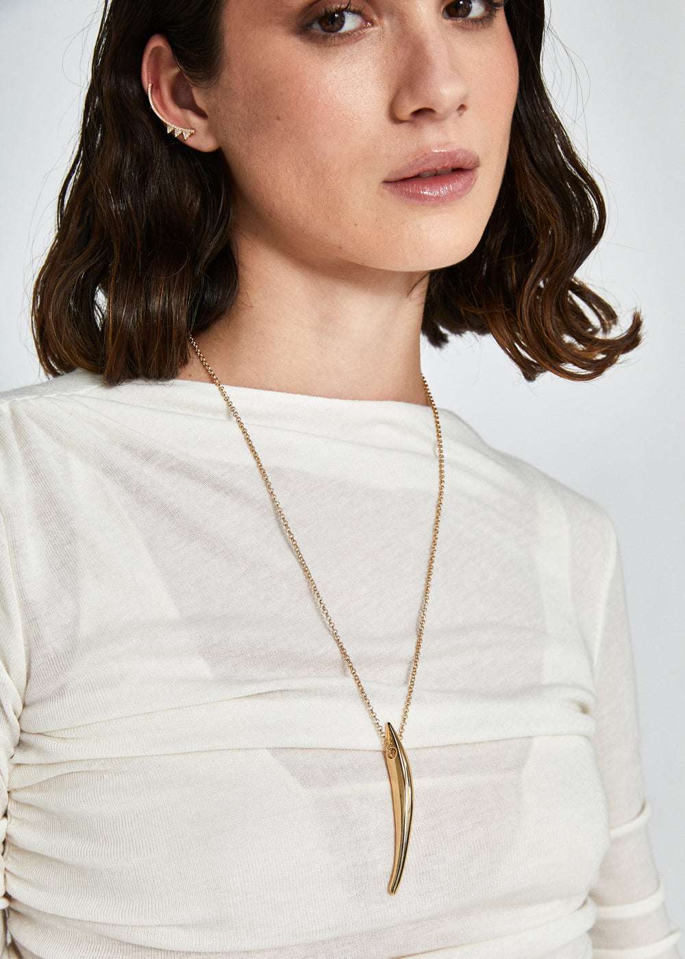 COLLANA SOTTILE PENDENTE PESCE ORO NALÌ