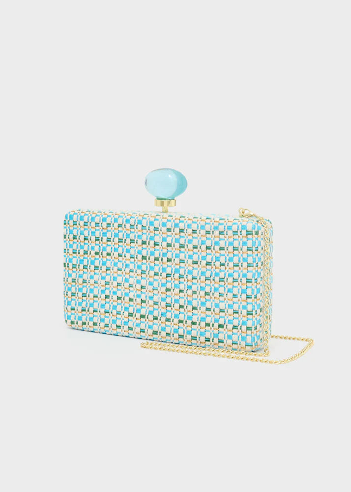 CLUTCH ALBA CHIUSURA CON PIETRE CELESTE NALÌ