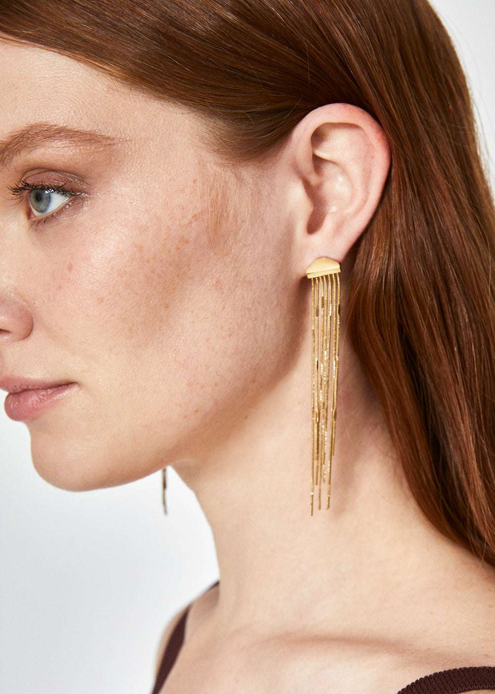 ORECCHINI LUNGHI MULTIFRAGIA ACC.INO. ORO NALÌ