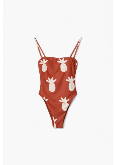 COSTUME DA BAGNO CON FANTASIA AD ANANAS COMPANIA FANTASTICA