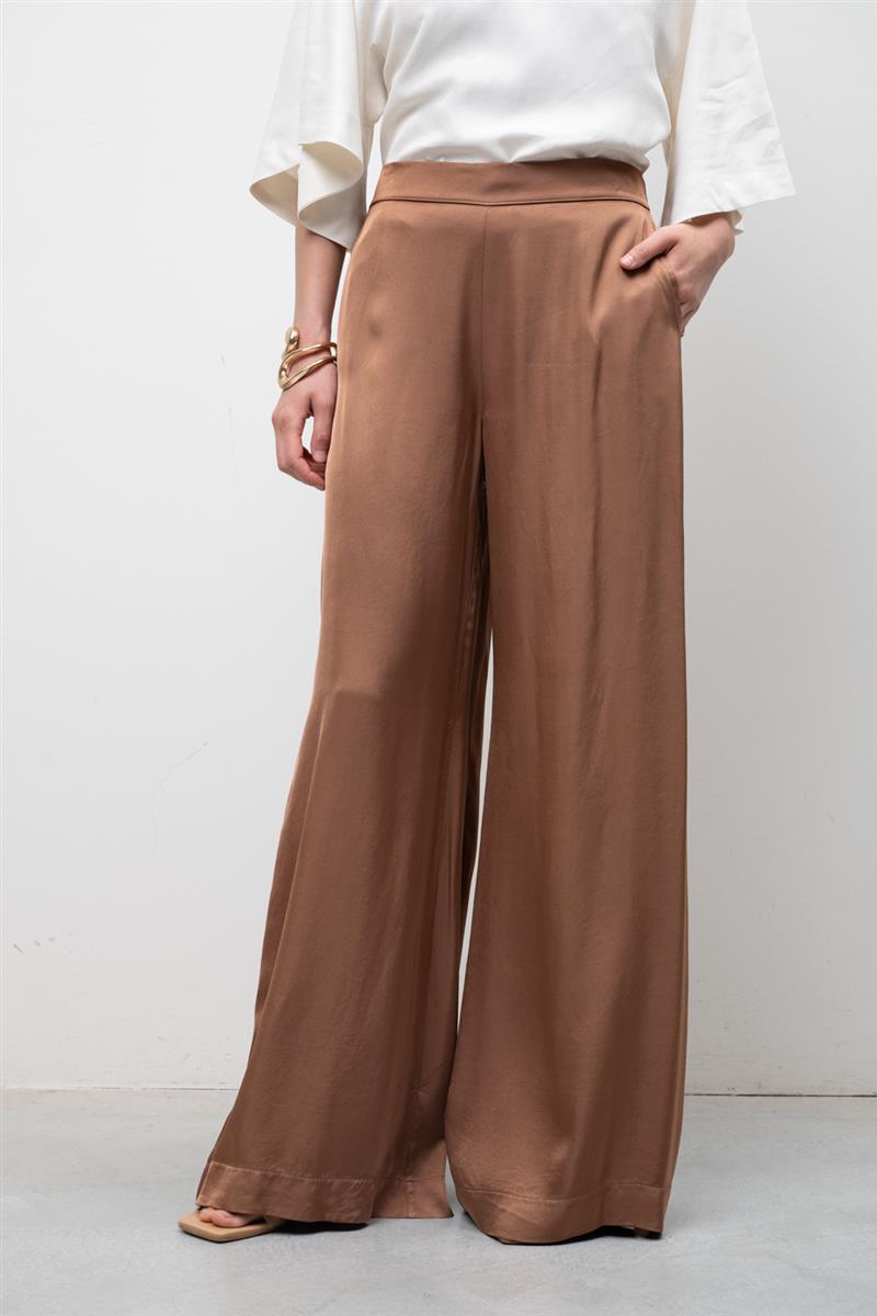 PANTALONE A PALAZZO VISCOSA KAOS JEANS