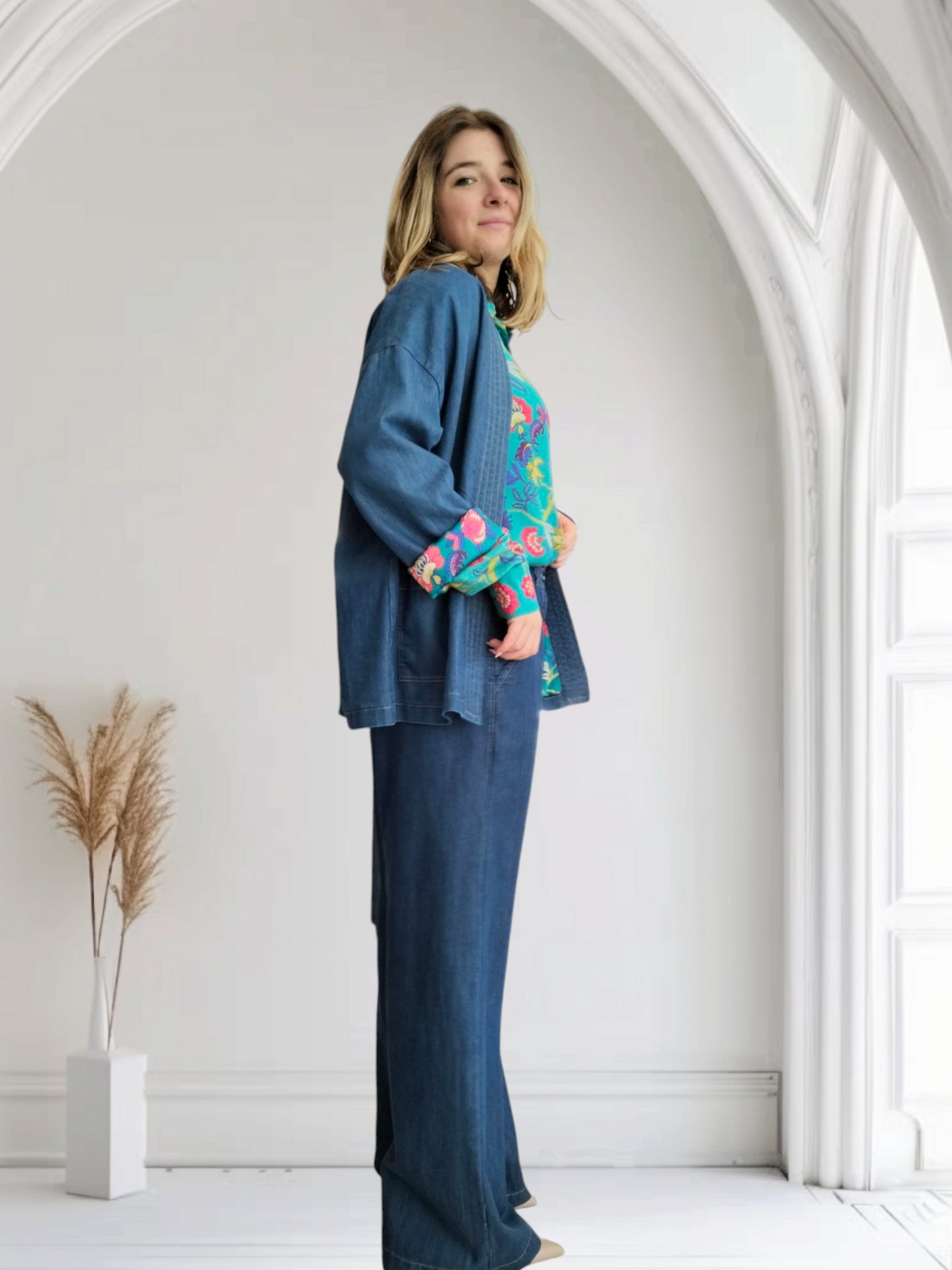 KIMONO CHAMBRAY WÚSIDE