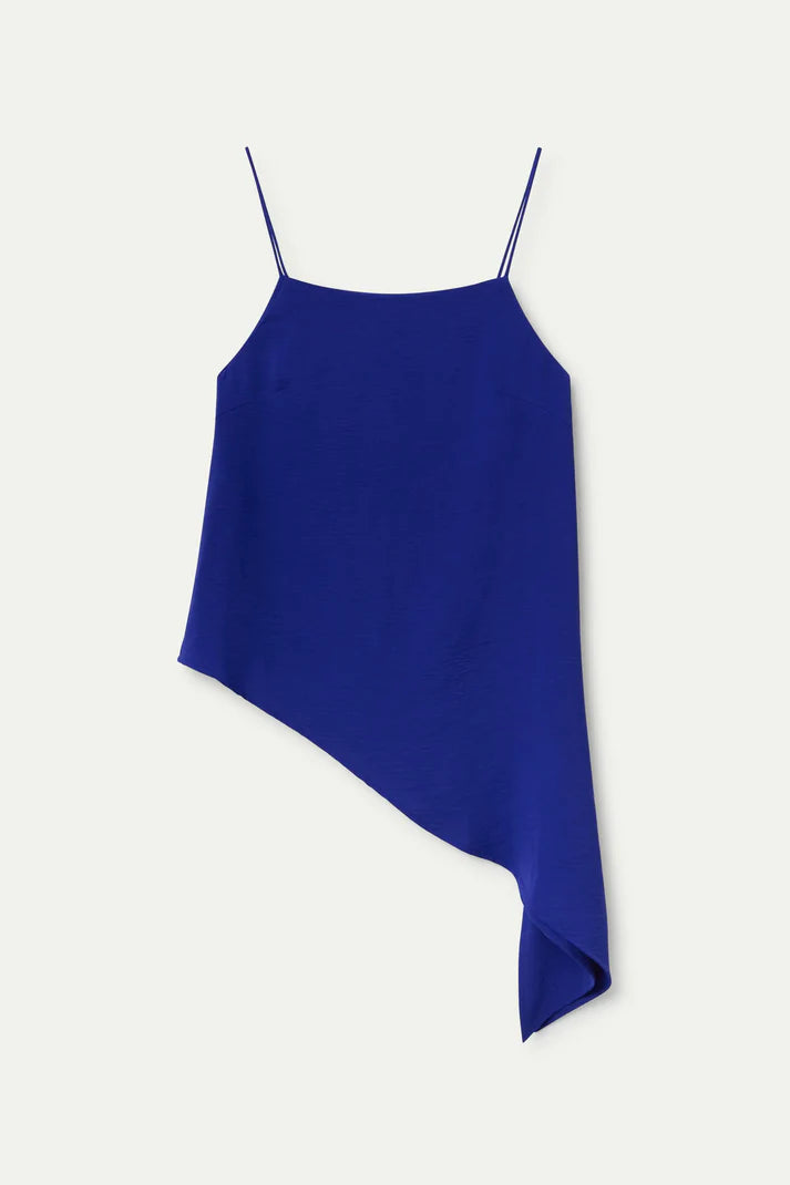 TOP ASIMMETRICO BLU COMPANIA FANTASTICA