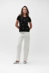 PANTALONE PALAZZO BULL WHITE WISE