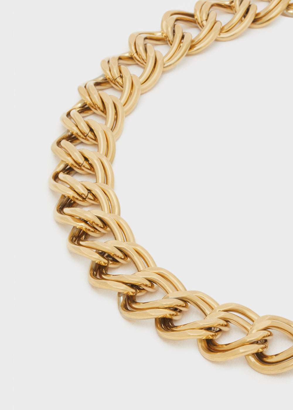 COLLANA MAGLIA ANELLI ACC.INOS. ORO NALÌ