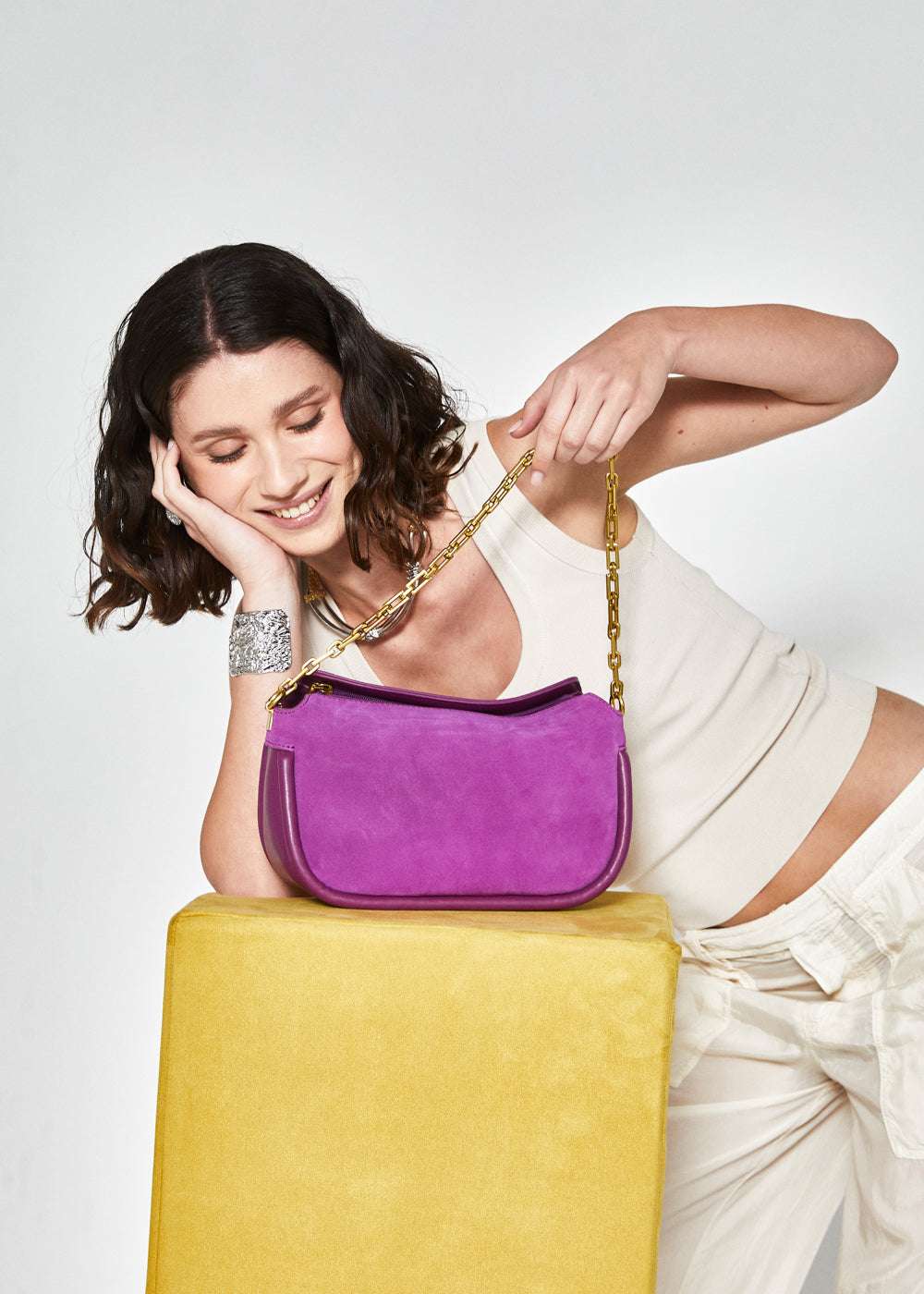 BORSA SIRIA VIOLA NALÌ