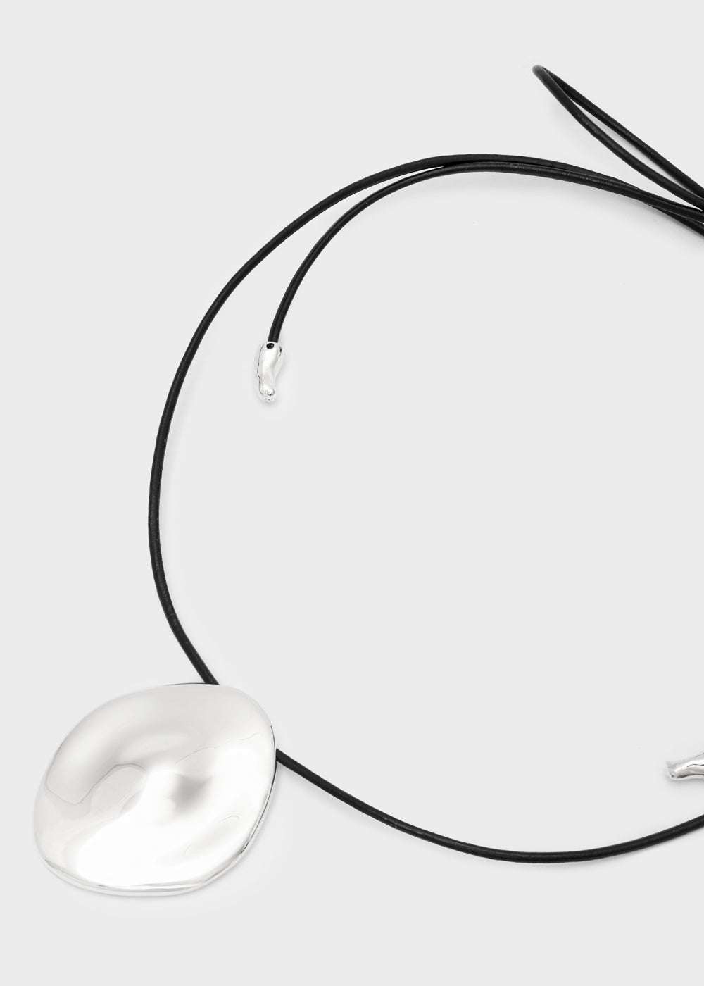 COLLANA SHELLY ROPE+CIONDOLO ARGENTO NALÍ