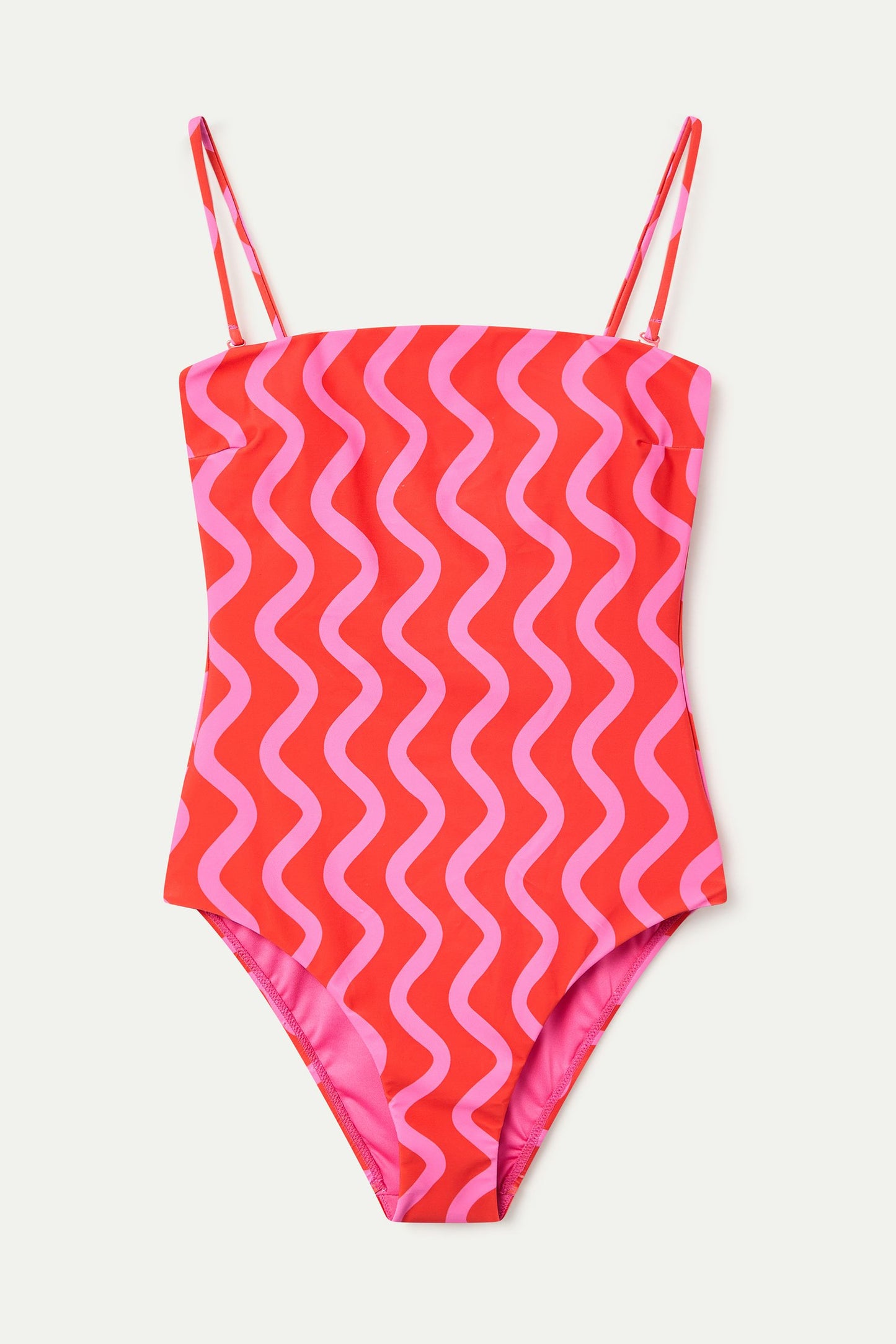 COSTUME DA BAGNO WAWE RED & PINK