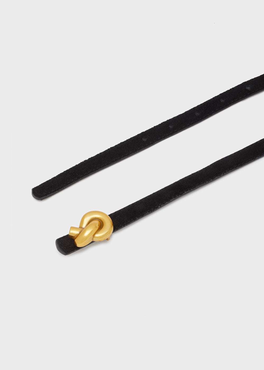 CINTURA STELLA VERA PELLE NERA NALÌ