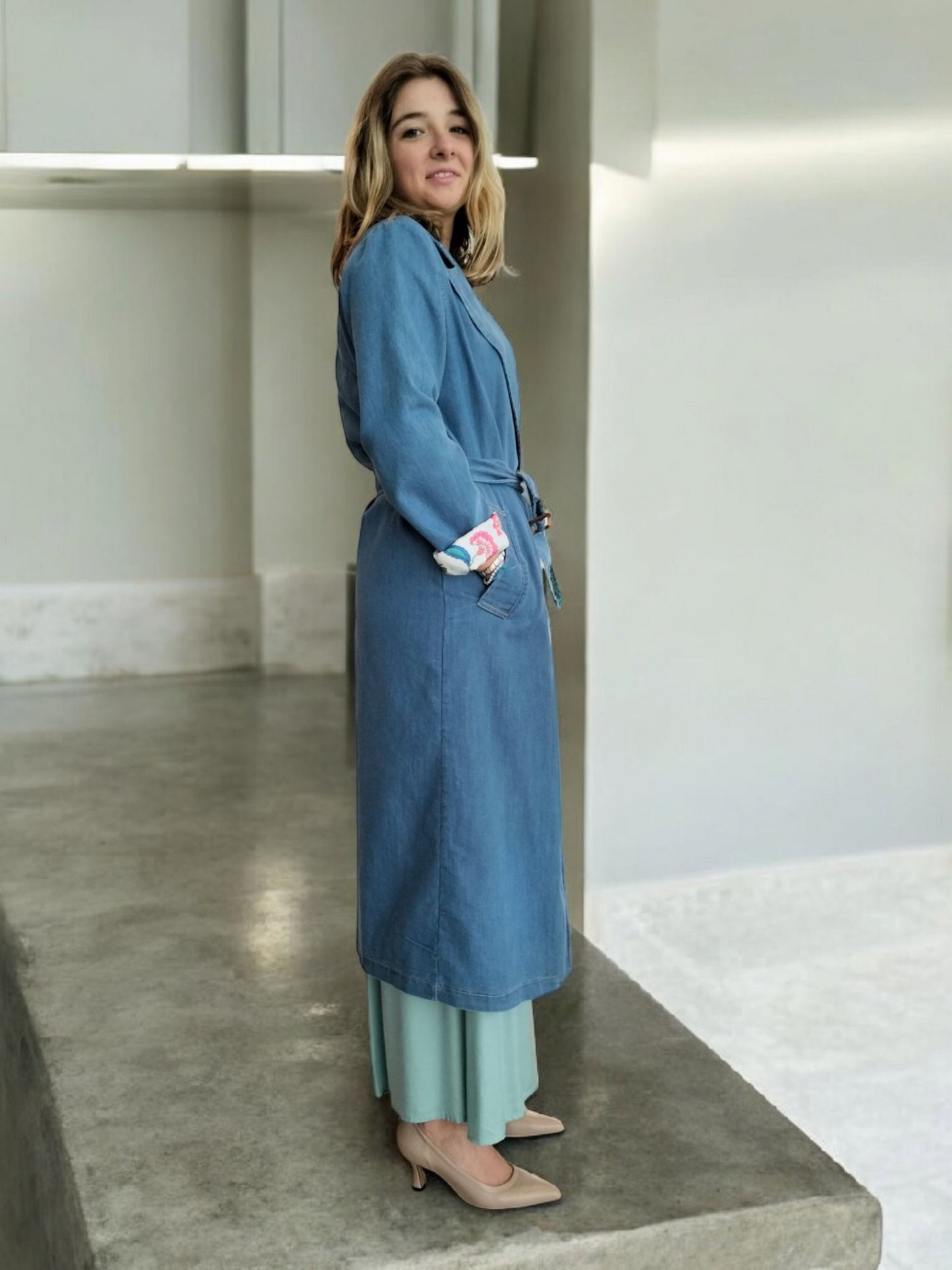TRENCH CHAMBRAY WÚSIDE