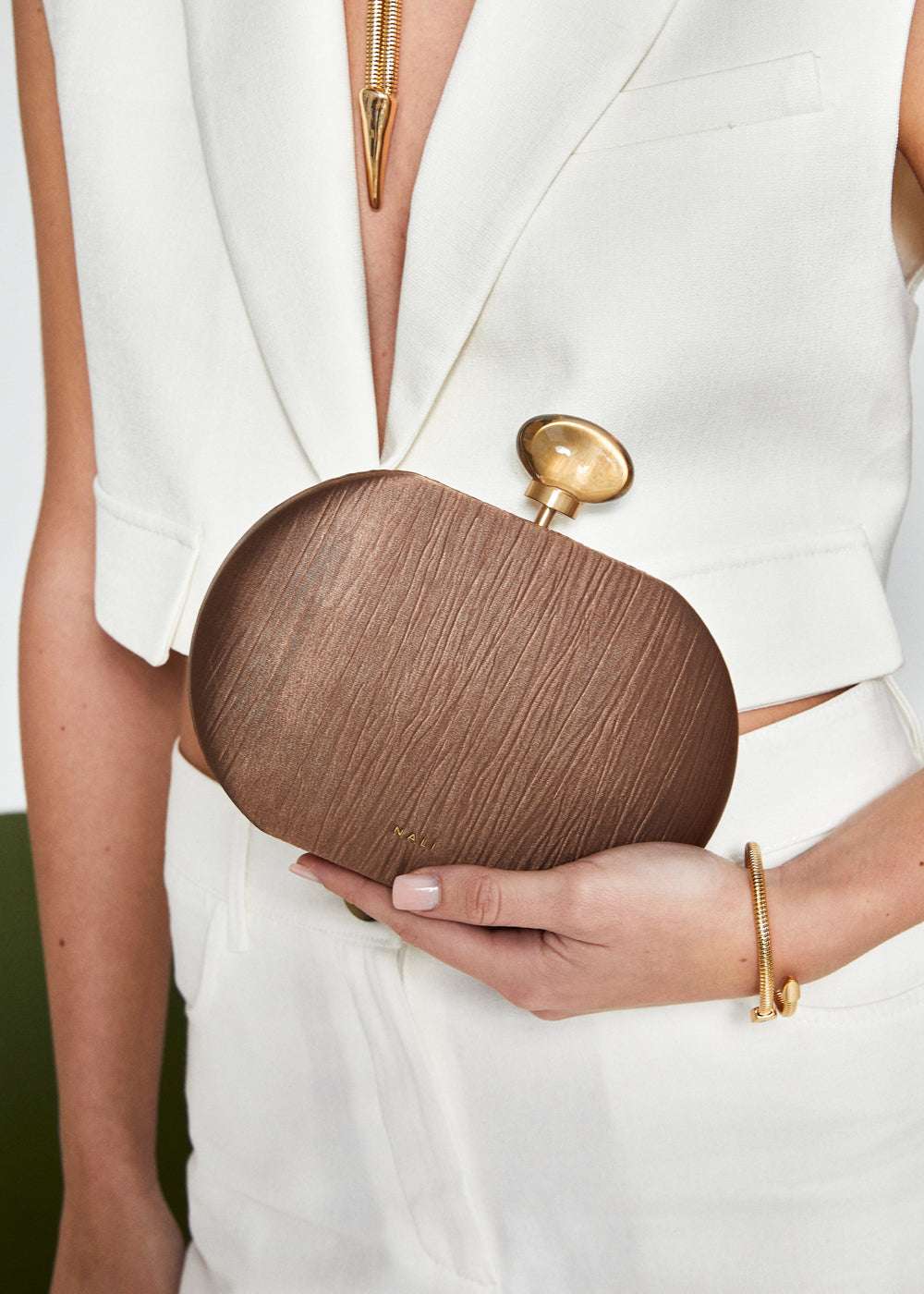 CLUTCH IOLE MARRONE NALÌ