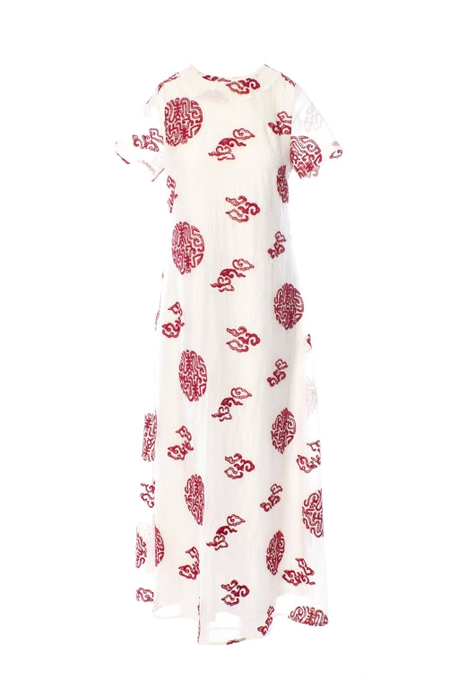 ABITO LUNGO CASTLE White ANONYME DESIGNERS