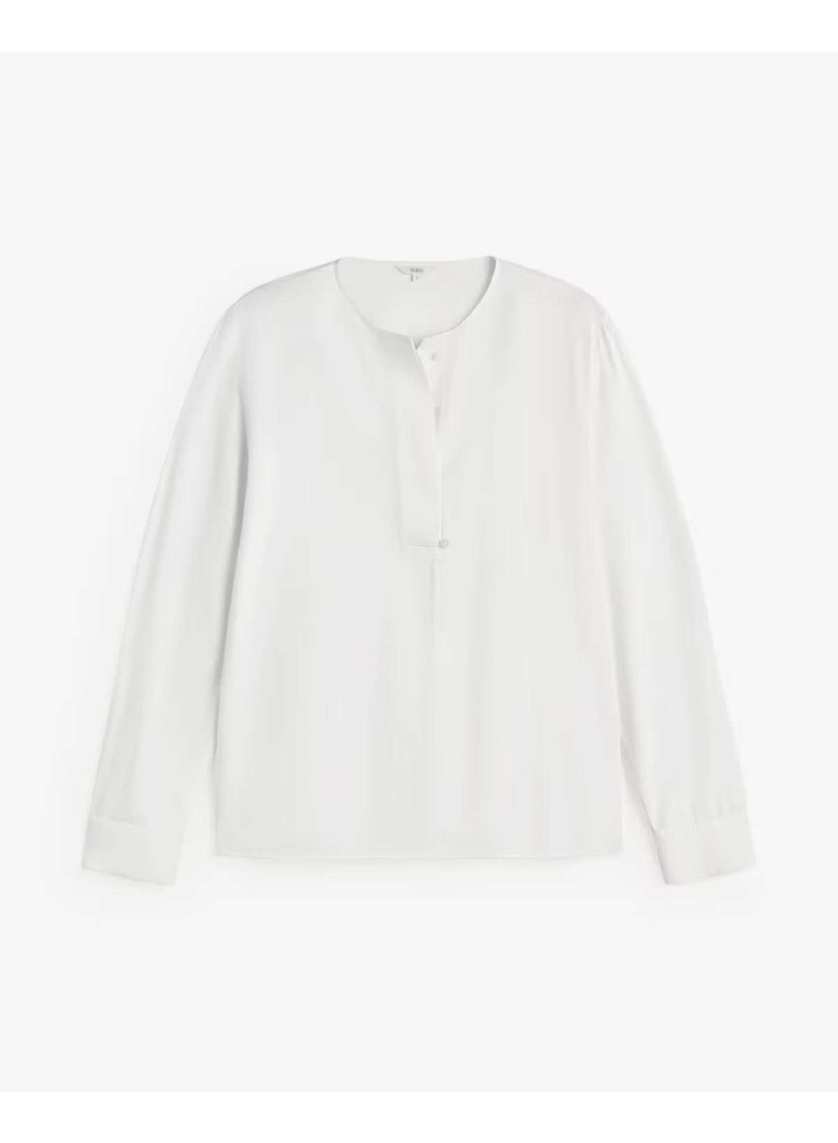 CAMICIA COLLO COREANA MINIMAL CHIC BIANCA 45160-2 YERSE