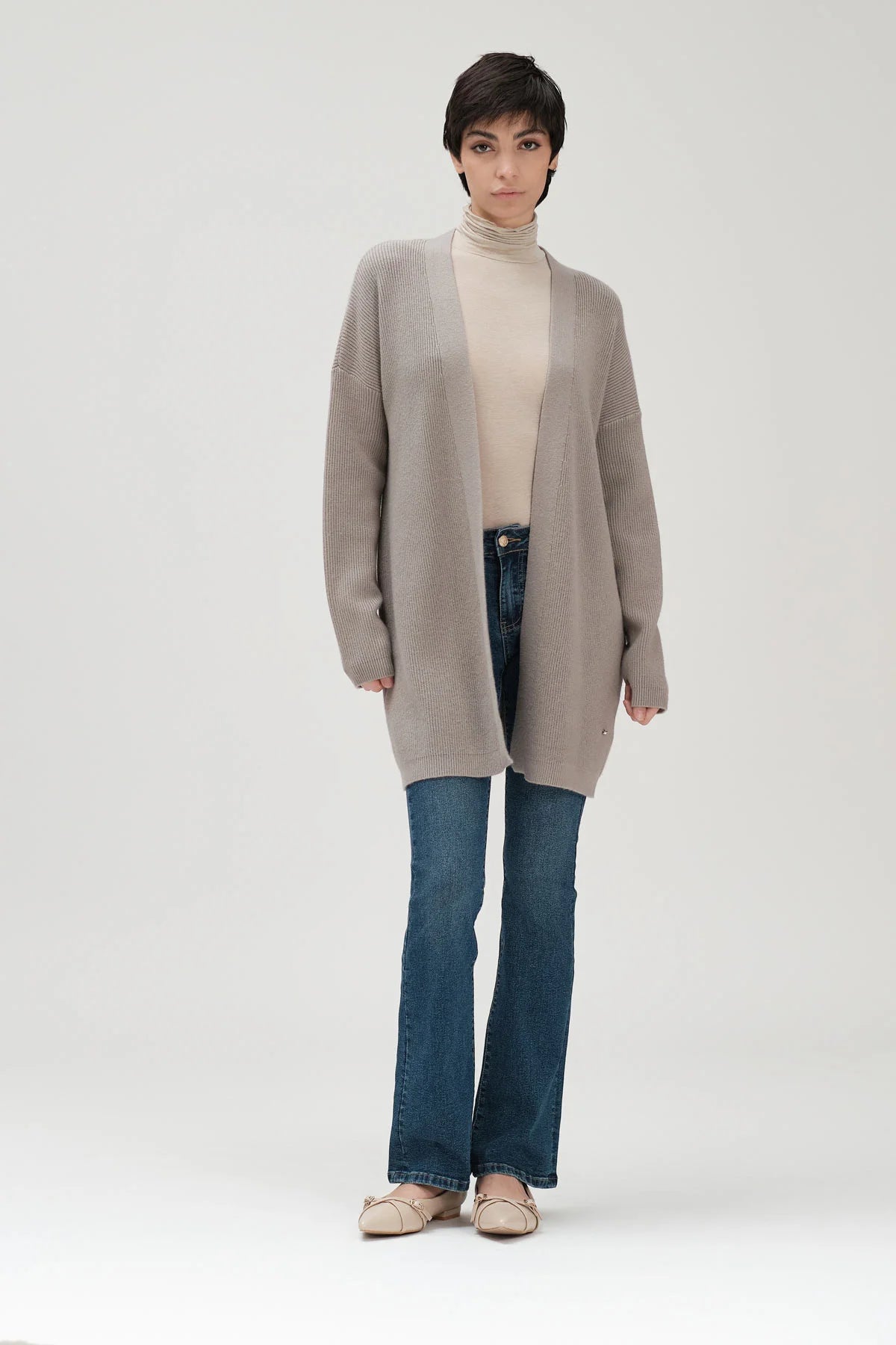 JEANS FLARE MAYA WHITE WISE