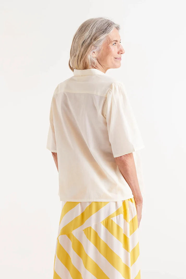 CAMICA RICAMO MARGHERITE GIALLO COMPANIA FANTASTICA