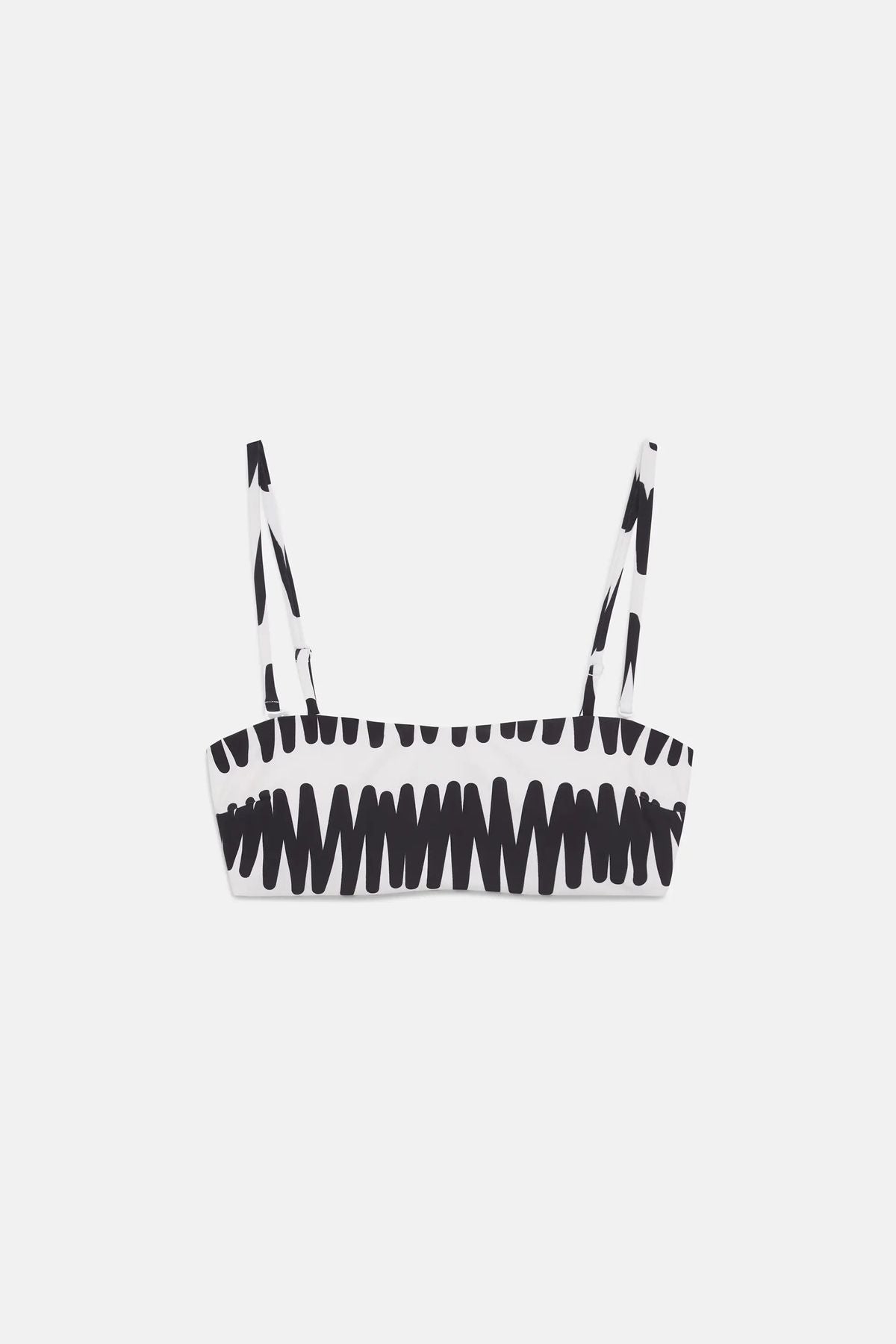 BIKINI STAMPA SUMMER VIBES BIANCO E NERO COMPANIA FANTASTICA