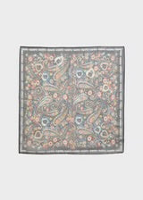 FOULARD FANTASIA FLOREALE NERO MIX NALÍ