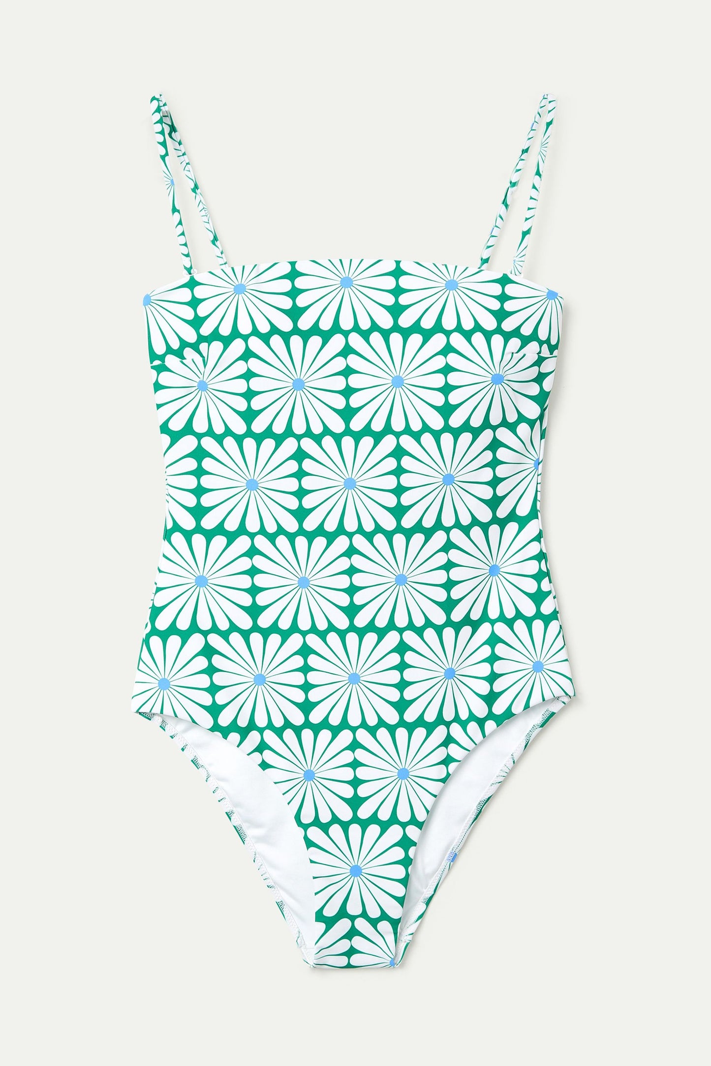 COSTUME DA BAGNO OLIVE FLOWER GREEN