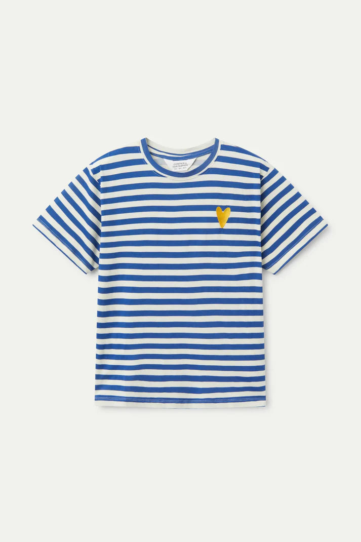 T-SHIRT RIGHE BLU COMPANIA FANTASTICA
