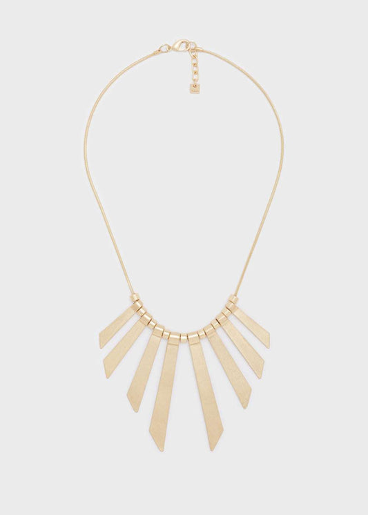 COLLANA ELEMENTI LUNGHI ORO ANTICATA NALÌ