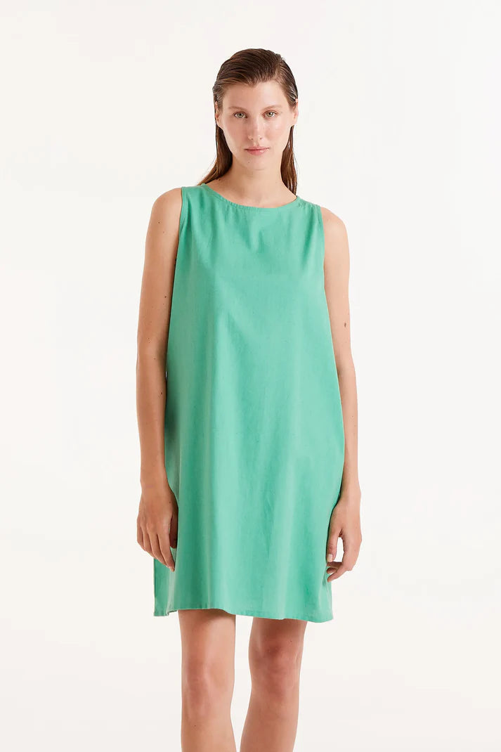 ABITO CORTO COTONE VERDE COMPANIA FANTASTICA
