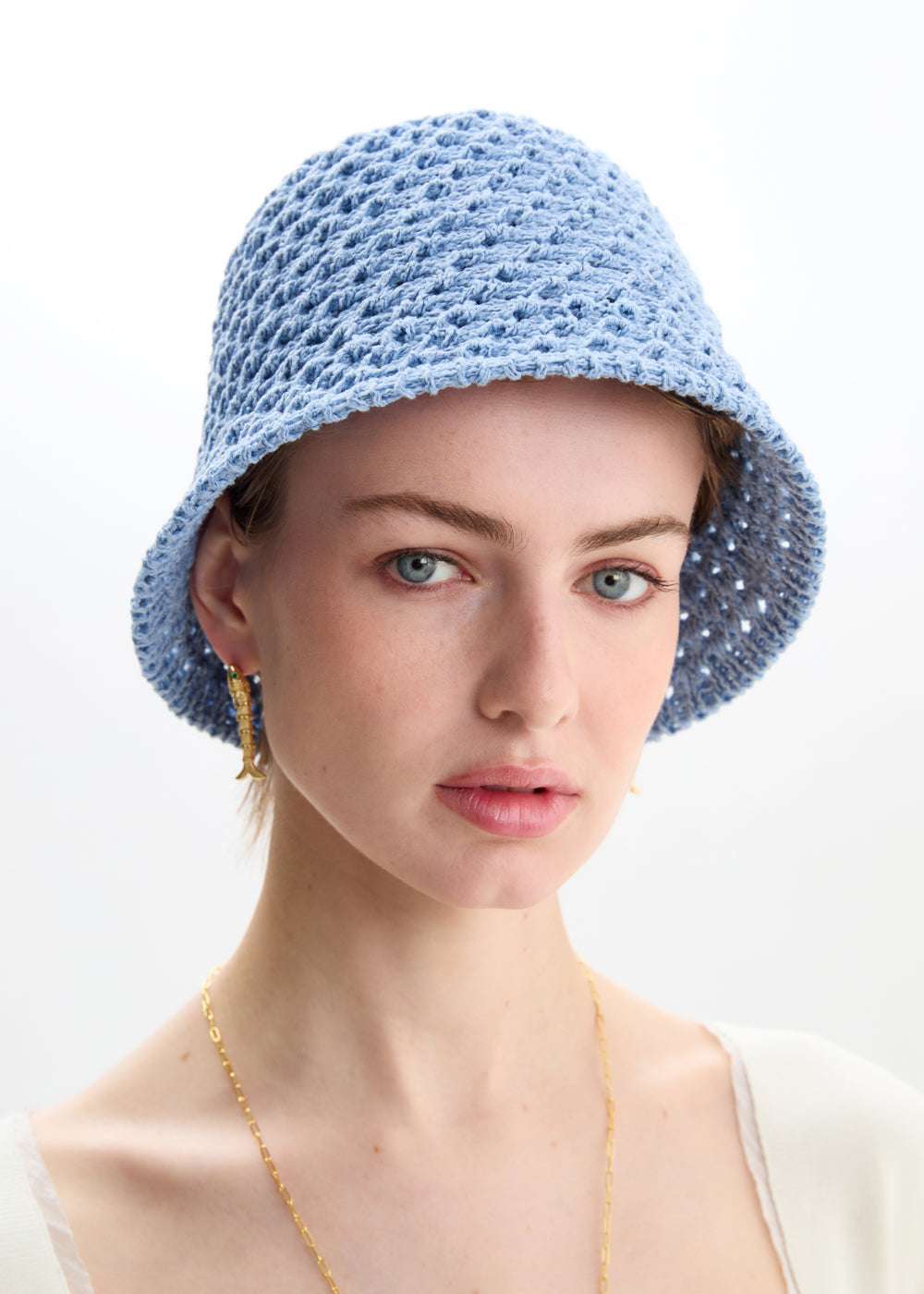 CAPPELLO MIAMI IN PAGLIA CELESTE NALÌ