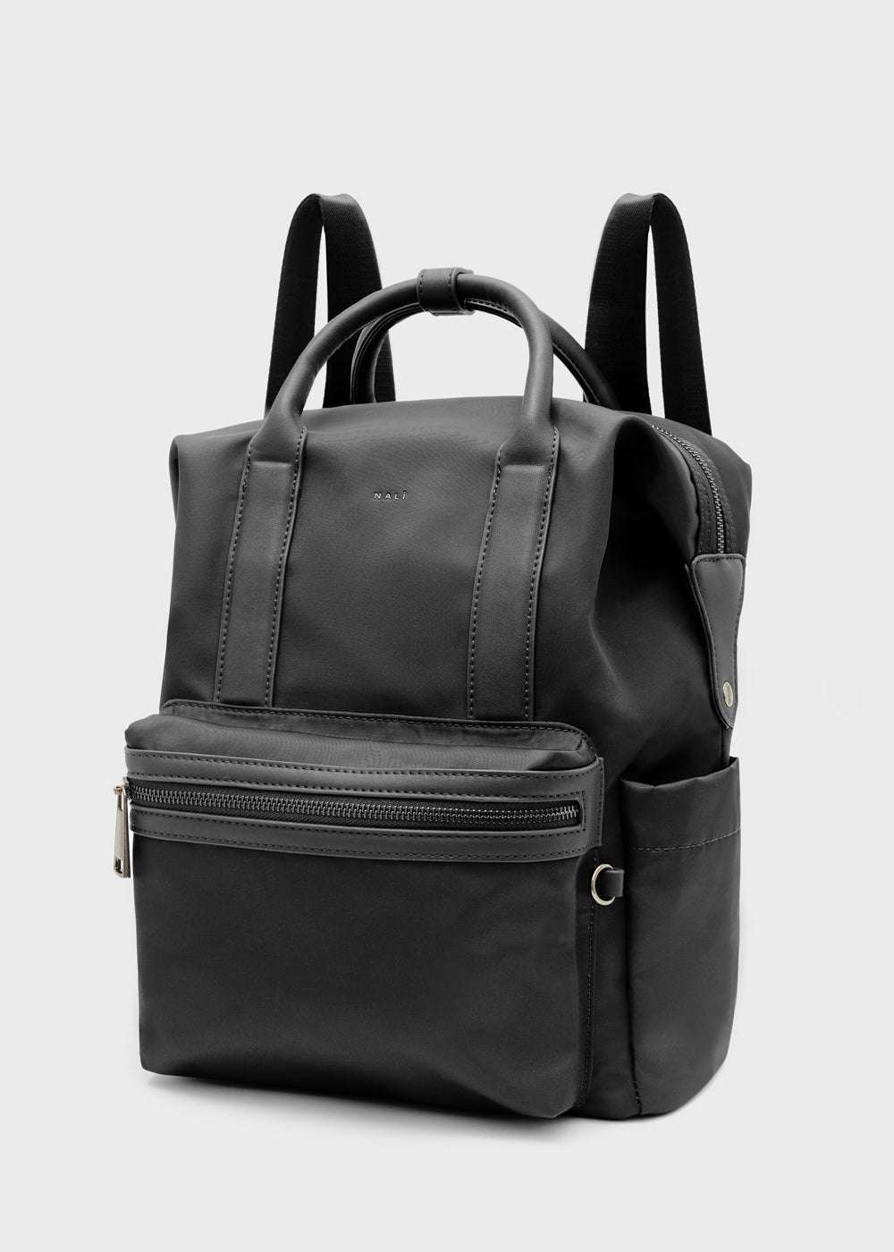 ZAINO KHAILA NEW NYLON NERO NALÌ