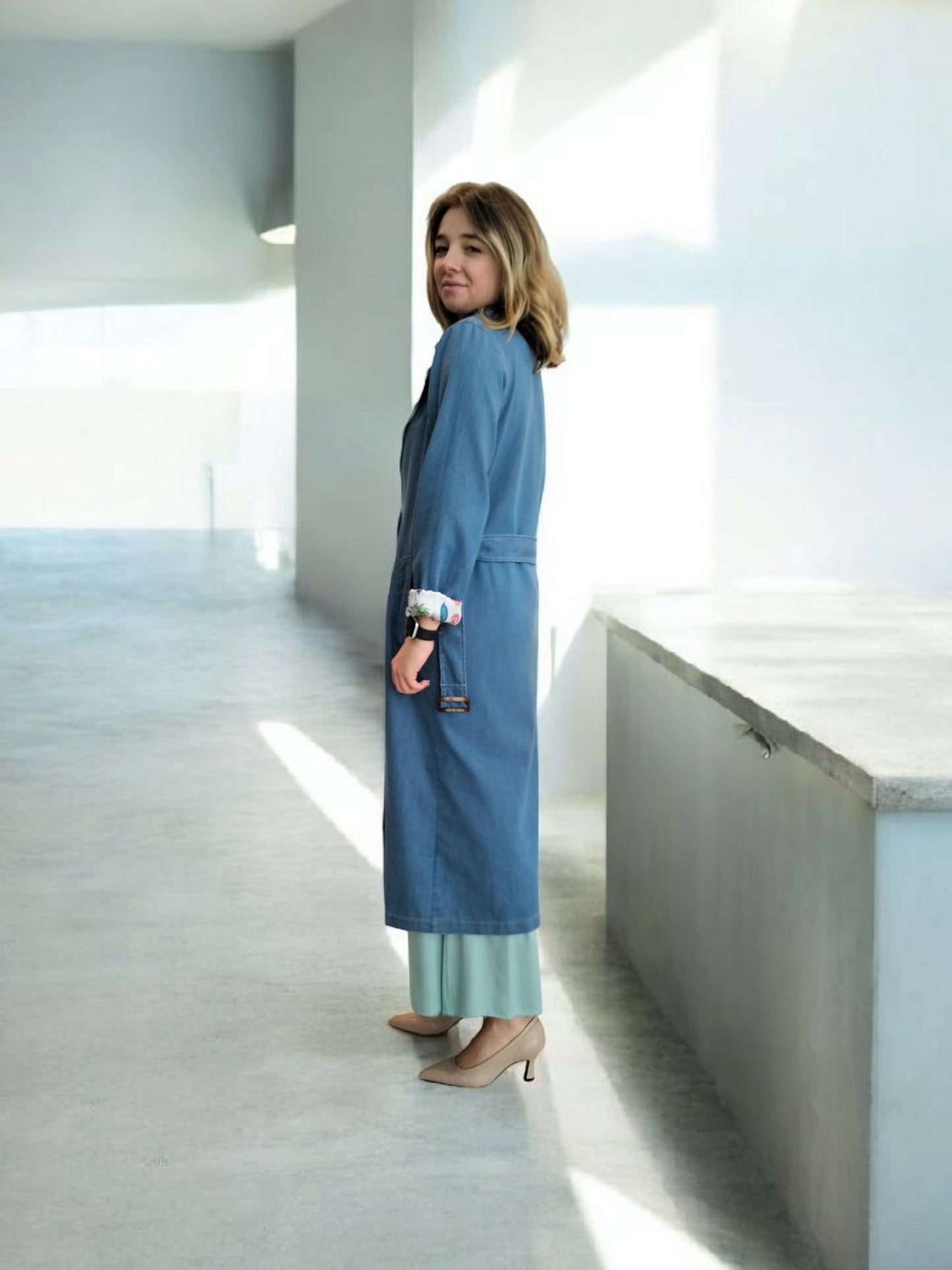 TRENCH CHAMBRAY WÚSIDE