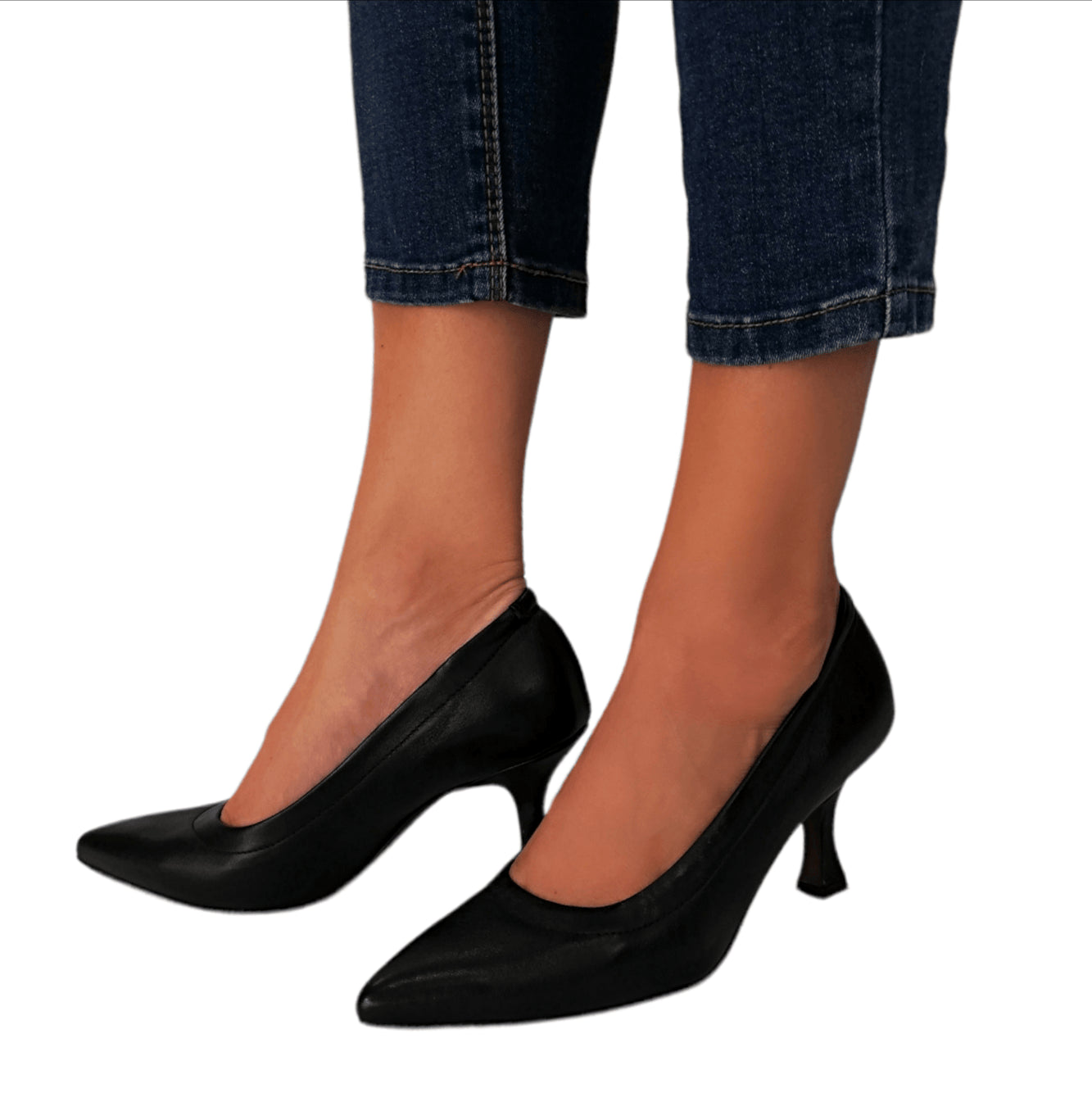 PUMP T.70 NERO ELENA DEL CHIO