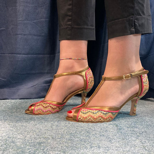 CINTURINO ANAFI RAFFIA MULTICOLOR HOPE