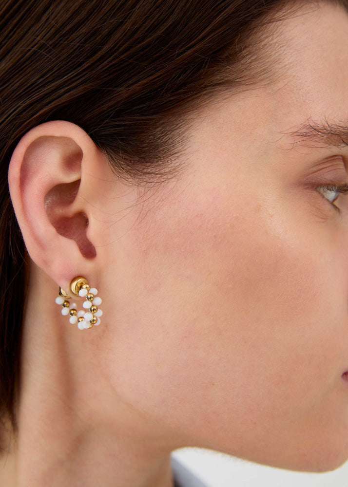 EARCUFF MAGNETICI CON PIETRE BIANCO NALÍ